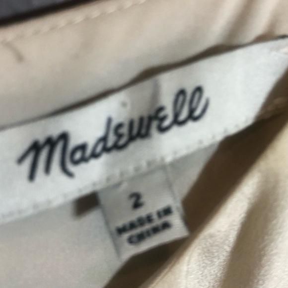 Madewell Silk Wide-Strap Midi Dress in Classic Corsage - Size 2 - Picture 6 of 8